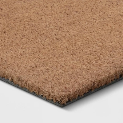 1'6"x2'6" Solid Doormat Beige - Room Essentials™ 4 1'6"x2'6" Solid Doormat Beige - Room Essentials™ - Image 2