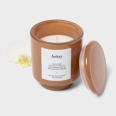 Lidded Jar Candle 7.1oz - Room Essentials™ 4 Lidded Jar Candle 7.1oz - Room Essentials™ - Image 2