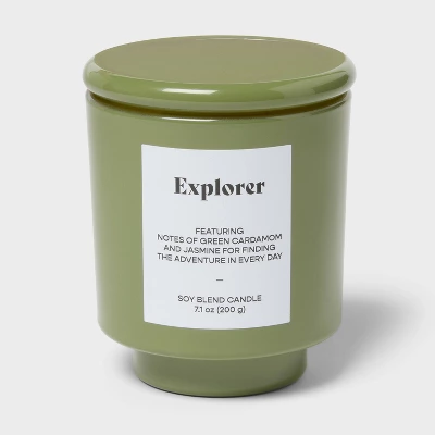 Lidded Jar Candle 7.1oz - Room Essentials™ 8 Lidded Jar Candle 7.1oz - Room Essentials™ - Image 6