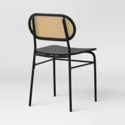 Set Of 2 Woven Back Metal Dining Chair Black - Room Essentials™ 10 Set Of 2 Woven Back Metal Dining Chair Black - Room Essentials™ -Room Essentials GUEST 0d77ae0c bb5e 444c 87ff 634e55a38a0b