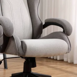Swivel Dorm Gaming Chair Gray - Room Essentials™: Upholstered Computer Desk Chair, Adjustable, Fixed Arms -Room Essentials GUEST 0ec9bb3b 6a24 4e78 bb7b 14f7b0336107