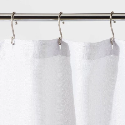 Dip Dye Shower Curtain Blue - Room Essentials™ 4 Dip Dye Shower Curtain Blue - Room Essentials™ - Image 2