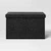 24" Collapsible Dorm Storage Ottoman - Room Essentials™