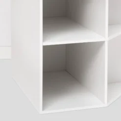 Corner Cube Bookshelf White - Room Essentials™ 8 Corner Cube Bookshelf White - Room Essentials™ -Room Essentials GUEST 10442b90 158e 4c10 bea8 58aa94636efd