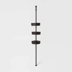 Steel Corner Tension Pole Caddy - Room Essentials™ 8 Steel Corner Tension Pole Caddy - Room Essentials™ -Room Essentials GUEST 14bce56a 1f6f 469f a443 28c65a963247