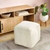 Ribbed Pouf Ottoman Cream - Room Essentials™ 1 Ribbed Pouf Ottoman Cream - Room Essentials™ -Room Essentials GUEST 17eddef9 ef8a 4f30 9d90 4a8be0c1a25a