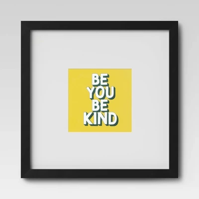 Set Of 9 Gallery Frame Set 10" X 10" Matted To 5" X 5" Black - Room Essentials™ 6 Set Of 9 Gallery Frame Set 10" X 10" Matted To 5" X 5" Black - Room Essentials™ - Image 4