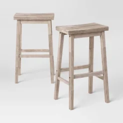 Set Of 2 29" Solid Wood Saddle Backless Barstool - Room Essentials™ 15 Set Of 2 29" Solid Wood Saddle Backless Barstool - Room Essentials™ -Room Essentials GUEST 1c3249ec 3d46 4513 bf10 ed6b540f19fb