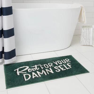 20"x30" Bath Rug Green - Room Essentials™ 3 20"x30" Bath Rug Green - Room Essentials™