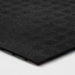 1'6"x2'6" Recycled Rubber Blocks Indoor/Outdoor Doormat - Room Essentials™: Skid-Resistant, Quick-Drying, Beige -Room Essentials GUEST 208d816a 15f2 46e7 ae5b 11b35d5f5a41