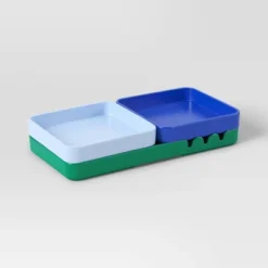 3pc Stackable Melamine Decorative Trays - Room Essentials™ 12 3pc Stackable Melamine Decorative Trays - Room Essentials™ -Room Essentials GUEST 219cdf7d 945c 4cb8 bdbc 483ee63f1162