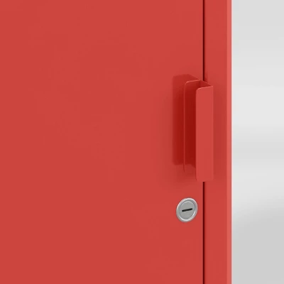 Metal Rolling Locker Dorm Storage Cabinet With Lock- Room Essentials™ 7 Metal Rolling Locker Dorm Storage Cabinet With Lock- Room Essentials™ - Image 5