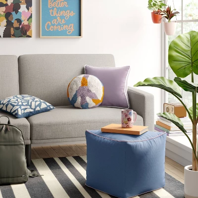 Oversize Velvet Square Throw Pillow - Room Essentials™ 3 Oversize Velvet Square Throw Pillow - Room Essentials™