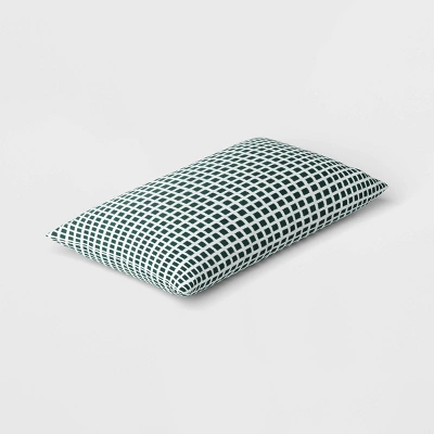 10"x17" Micro Grid Rectangular Outdoor Lumbar Pillow - Room Essentials™ 4 10"x17" Micro Grid Rectangular Outdoor Lumbar Pillow - Room Essentials™ - Image 2