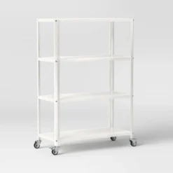 44" 3 Shelf Metal Rolling Bookcase - Room Essentials™ 13 44" 3 Shelf Metal Rolling Bookcase - Room Essentials™ -Room Essentials GUEST 363c5164 81ff 4a57 a319 2ca6102094a4