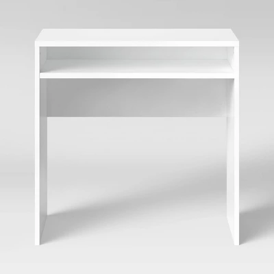 Compact Dorm Desk White - Room Essentials™ 4 Compact Dorm Desk White - Room Essentials™ - Image 2