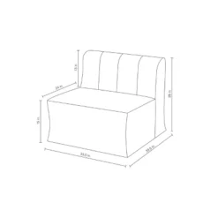 Modular Dorm Seating Armless Seat Compressed Foam - Room Essentials™ 11 Modular Dorm Seating Armless Seat Compressed Foam - Room Essentials™ -Room Essentials GUEST 47ae01be 2afd 4b51 9574 f1487f965d38