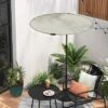 4' Round Outdoor Patio Market Umbrella - Room Essentials™ 1 4' Round Outdoor Patio Market Umbrella - Room Essentials™ -Room Essentials GUEST 4f4dc051 8c9c 4bc2 9af4 481d497a4566
