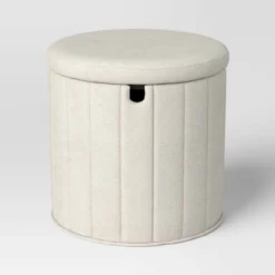 Folding Round Storage Ottoman - Room Essentials™ -Room Essentials GUEST 540e612d 10bc 477f 850b 4d7372072769