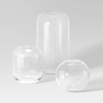 3pc Vase Set Glass Vase Set - Room Essentials™ 7 3pc Vase Set Glass Vase Set - Room Essentials™ - Image 5