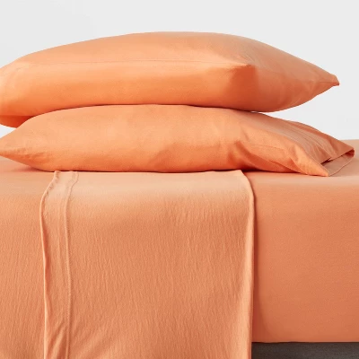 Solid Jersey Sheet Set - Room Essentials 2 Solid Jersey Sheet Set - Room Essentials