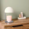Candle Lamp Warmer White Dome - Room Essentials™ -Room Essentials GUEST 5f86db46 1130 438c 9982 5d165b16e608