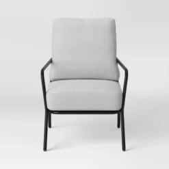 2pc Metal Mesh Outdoor Patio Chairs With Double Cushions, Club Chairs Black - Room Essentials™ 11 2pc Metal Mesh Outdoor Patio Chairs With Double Cushions, Club Chairs Black - Room Essentials™ -Room Essentials GUEST 6203c9a7 1e22 46a2 8ec3 0f040d1356ca