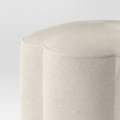 Scalloped Upholstered Ottoman - Room Essentials™ 10 Scalloped Upholstered Ottoman - Room Essentials™ -Room Essentials GUEST 635736e6 a717 45dc 90df fe88b146b38e