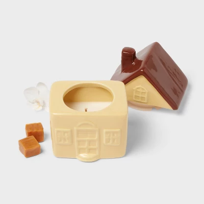 Cabin Figural Ceramic Biscuits At Brunch Jar Candle - Room Essentials™ 4 Cabin Figural Ceramic Biscuits At Brunch Jar Candle - Room Essentials™ - Image 2