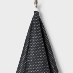 Quick Dry Dotted Striped Waffle Towel Black - Room Essentials™ -Room Essentials GUEST 6fada9ea c183 46fb 9a56 52f6cd5f0a66