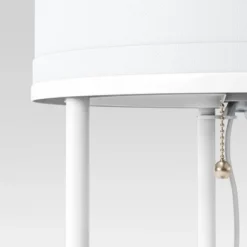 Shelf Floor Lamp White (Light Bulbs Not Included) - Room Essentials™: Modern Standing Lamp With Pull Chain, ETL Listed -Room Essentials GUEST 7060d127 7a12 42f5 9d5c 2ab3c7247306 1