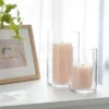 Clear Hurricane 3" X 6" Pillar Candle Holder - Room Essentials™: Elegant Glass Tabletop Decor, Fits 3-Inch Pillars 1 Clear Hurricane 3" X 6" Pillar Candle Holder - Room Essentials™: Elegant Glass Tabletop Decor, Fits 3-Inch Pillars -Room Essentials GUEST 76505ac4 276f 486f b82d 797d2b4ea20c