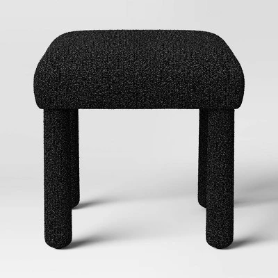 Upholstered Square Stool Ottoman - Room Essentials™ 4 Upholstered Square Stool Ottoman - Room Essentials™ - Image 2
