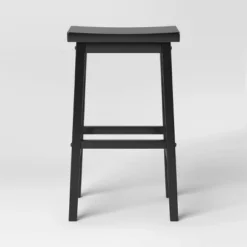 Set Of 2 29" Solid Wood Saddle Backless Barstool - Room Essentials™ 11 Set Of 2 29" Solid Wood Saddle Backless Barstool - Room Essentials™ -Room Essentials GUEST 79a59926 7c8c 42fc bea6 6d91e00c99f3