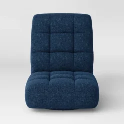 Floor Dorm Gaming Chair With Adjustable Back Navy - Room Essentials™ -Room Essentials GUEST 7a15051c 8c30 4df4 a2c1 3a1990f89a14
