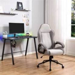 Gaming Dorm Desk With LED Lights And Headphone Holder - Room Essentials™ 29 Gaming Dorm Desk With LED Lights And Headphone Holder - Room Essentials™ -Room Essentials GUEST 7d1e620f 660b 4c63 984a 477cd3b98788