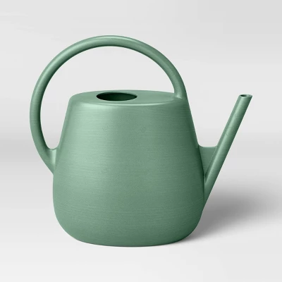 1gal Plastic Watering Can Versatile Green - Room Essentials™ 4 1gal Plastic Watering Can Versatile Green - Room Essentials™ - Image 2