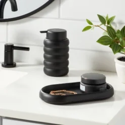 Bubble Tray Black - Room Essentials™