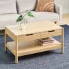 Scandi Coffee Tables Table With Drawers Natural - Room Essentials™ 2 Scandi Coffee Tables Table With Drawers Natural - Room Essentials™ -Room Essentials GUEST 8392815f c143 41fb a5a3 e3047c0048b4