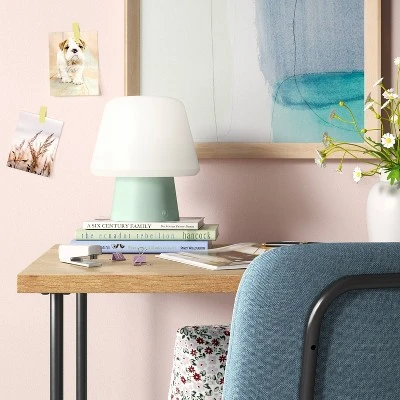 Portable Mushroom Lamp (Includes LED Light Bulb) Green - Room Essentials™ 4 Portable Mushroom Lamp (Includes LED Light Bulb) Green - Room Essentials™ - Image 2