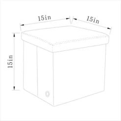 Collapsible Dorm Single Storage Ottoman - Room Essentials™ -Room Essentials GUEST 8cd727df 806a 46ec 931e 96b88ca8fad4