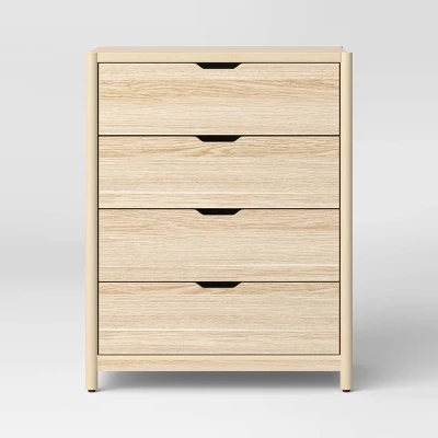 Scandi 4 Drawer Dresser Natural - Room Essentials™ 5 Scandi 4 Drawer Dresser Natural - Room Essentials™ - Image 3