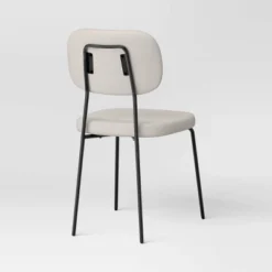 Set Of 2 Upholstered With Metal Base Dining Chair Chairs Cream Boucle - Room Essentials™ 8 Set Of 2 Upholstered With Metal Base Dining Chair Chairs Cream Boucle - Room Essentials™ -Room Essentials GUEST 930ac56e b209 47d5 a460 9b5fe65899a9