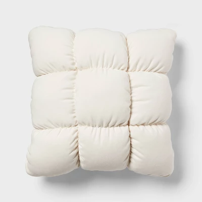 RE Dec Square Throw Pillow - Room Essentials™ 7 RE Dec Square Throw Pillow - Room Essentials™ - Image 5