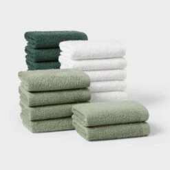 18pk Everyday Washcloths - Room Essentials™ 14 18pk Everyday Washcloths - Room Essentials™ -Room Essentials GUEST 986b6811 4541 45b6 b652 08e6c15d04b4