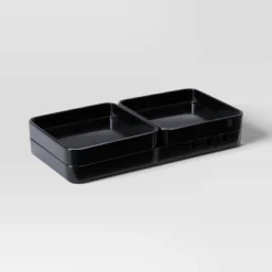 3pc Stackable Melamine Decorative Trays - Room Essentials™ 11 3pc Stackable Melamine Decorative Trays - Room Essentials™ -Room Essentials GUEST 9981cc08 3f57 48a8 9d89 1c6c38b0c8d5