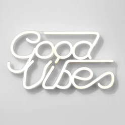 Neon Wall Sign White - Room Essentials™