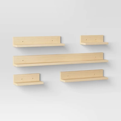 5pk Wall Shelf Picture Ledge - Room Essentials™ 6 5pk Wall Shelf Picture Ledge - Room Essentials™ - Image 4