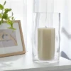 Clear Hurricane 4" X 7" Pillar Candle Holder - Room Essentials™: Transparent Vase, Tabletop Display 2 Clear Hurricane 4" X 7" Pillar Candle Holder - Room Essentials™: Transparent Vase, Tabletop Display -Room Essentials GUEST a5f11107 06b0 484a b0cb 6099418700c3