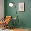 Shelf Floor Lamp With USB Black - Room Essentials™ -Room Essentials GUEST a81bf280 0d02 42e0 8f30 2f1416b8d25a